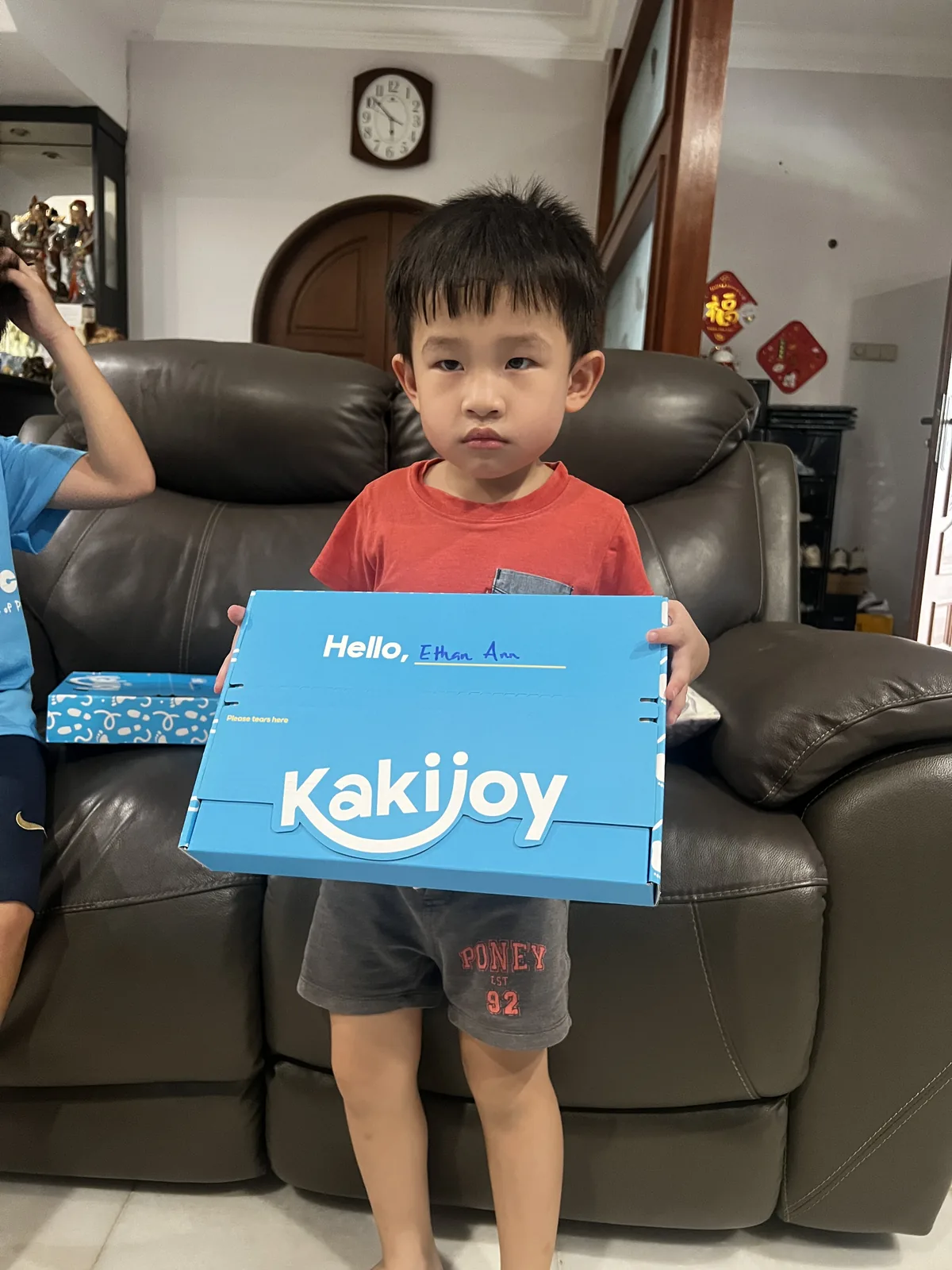 KakiJoy customer at our store
