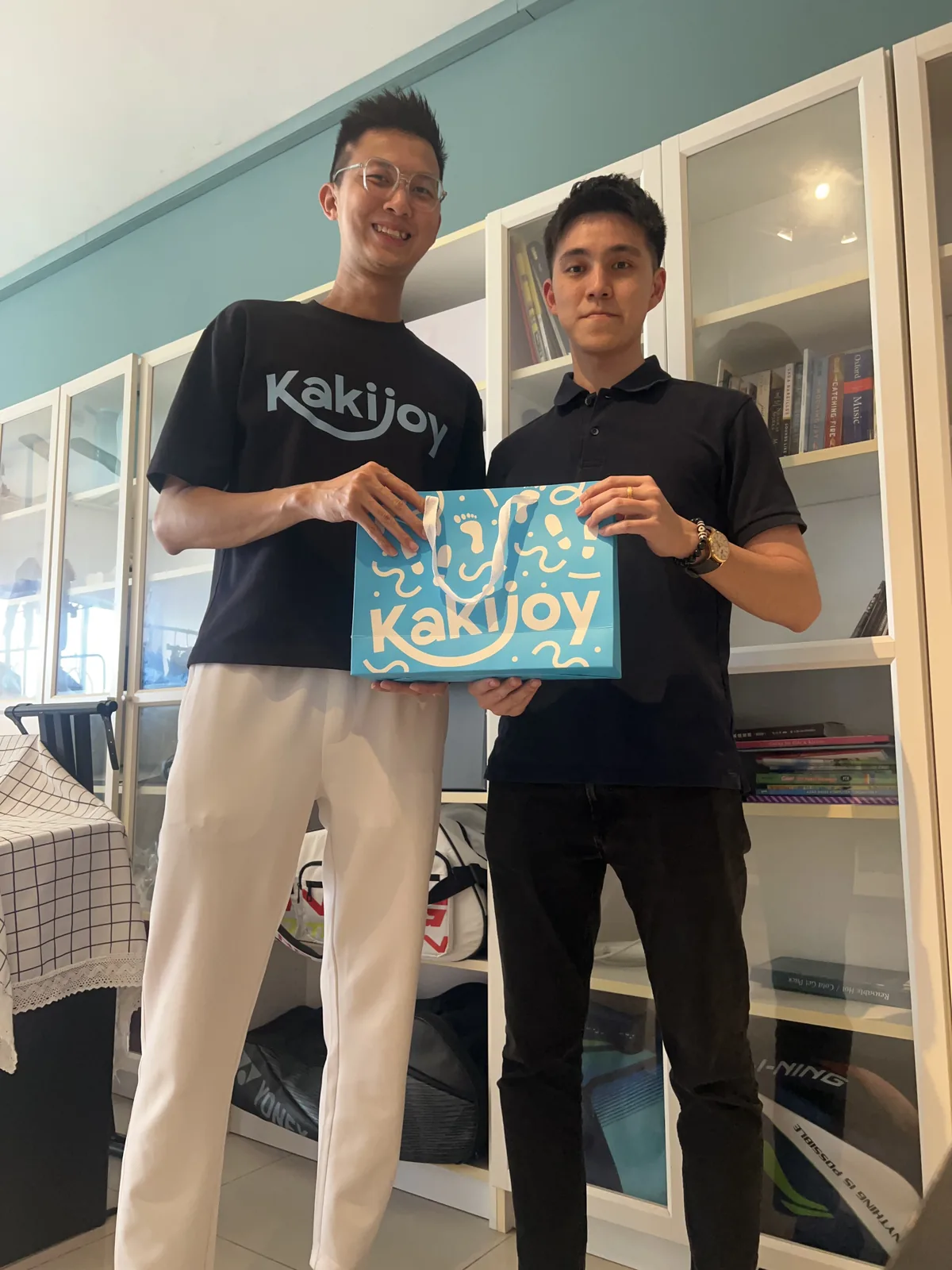 A KakiJoy customer kid