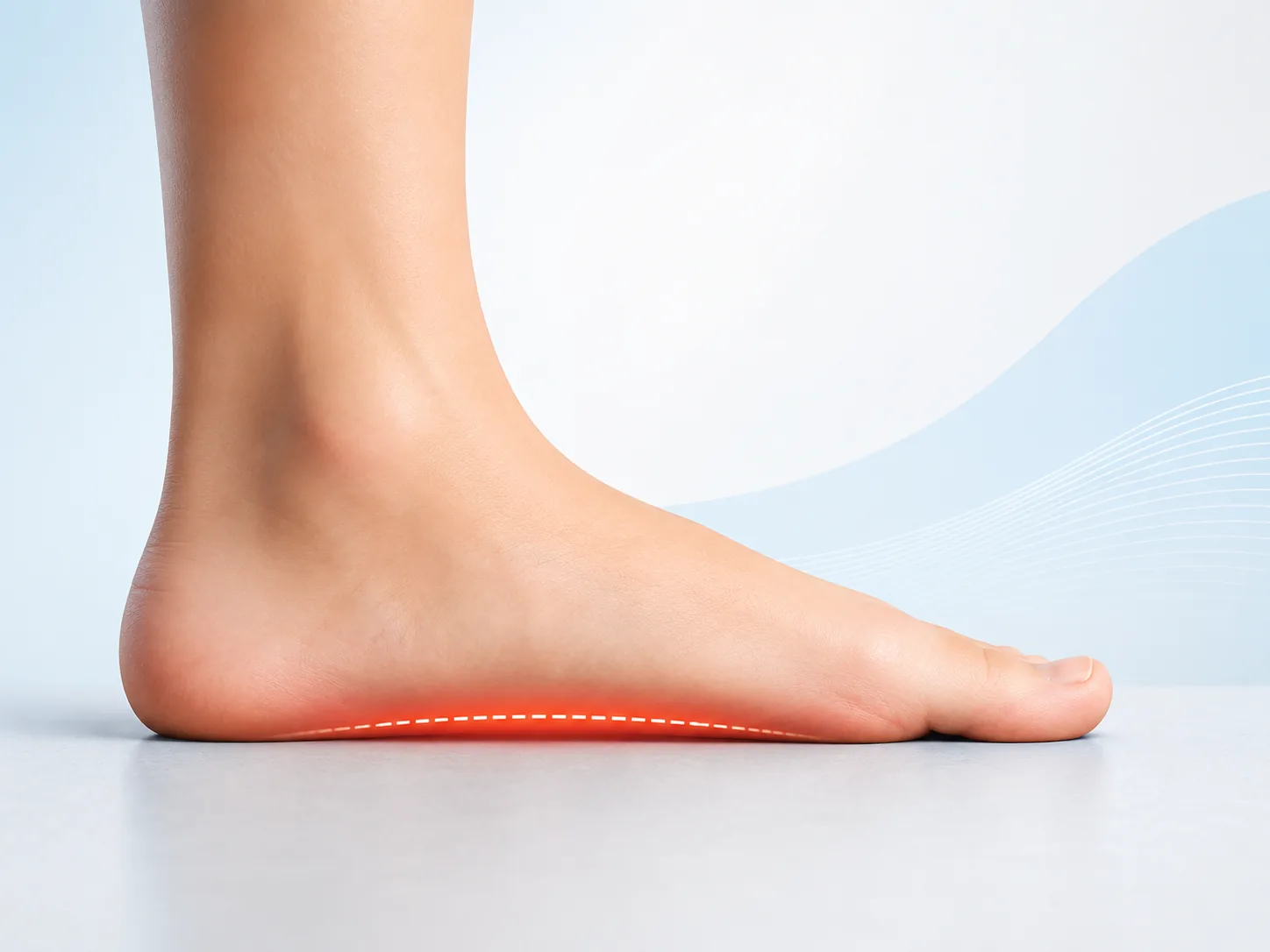 Flat Foot — illustration