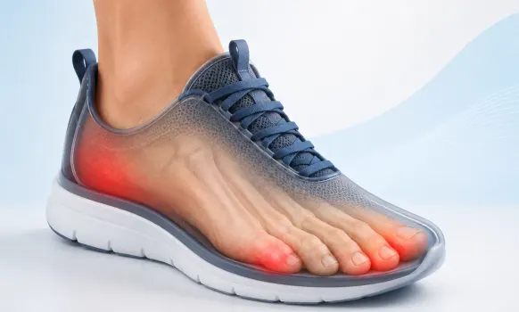 ill-Fitting Shoes — illustration